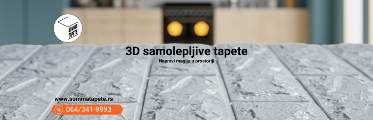 Summa Tapete - 3D Samolepljive Tapete