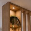 Pregradni zid od letvica - Natural Oak