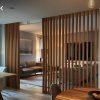 soft oak Pregradni zid od letvica - Soft Oak