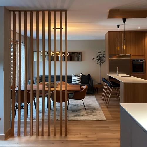 soft oak 2 Pregradni zid od letvica - Soft Oak
