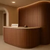3D Dekorativni zidni paneli - Brown Horizon je fleksibilni panel koji se zahvaljujući uklopnom sistemu prilagođava i zakrivljenim, neravnim površinama poput stubova i valovitih zidova.