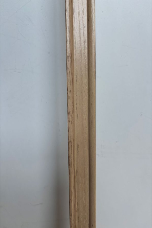 Prelazna lajsna za zidne letvice 27×12×2900mm – svetli hrast (05128)