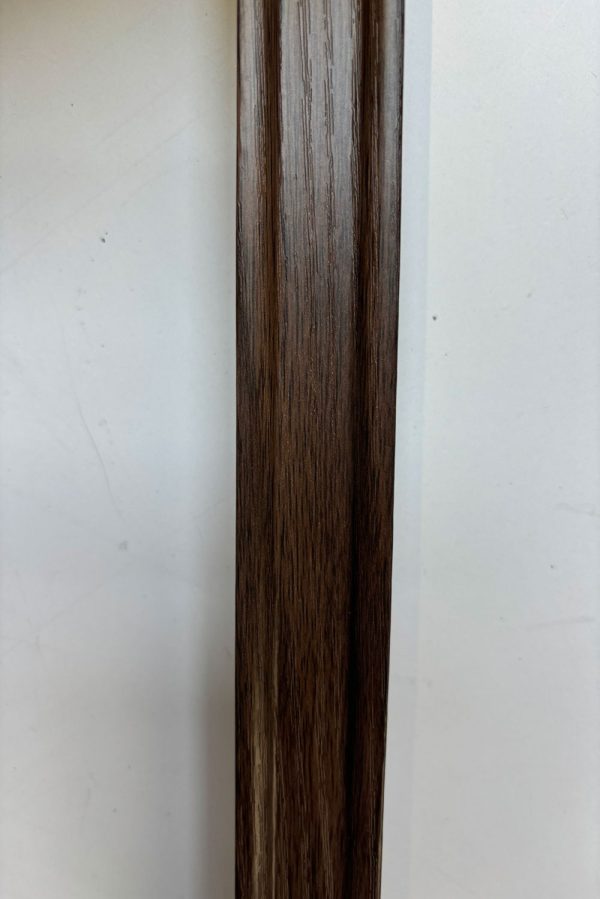 Prelazna lajsna za zidne letvice 27×12×2900mm – tamni orah (05131)