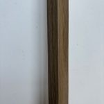 Završna (ugaona) lajsna za zidne letvice 25×25×2900mm – sivi hrast (05134)