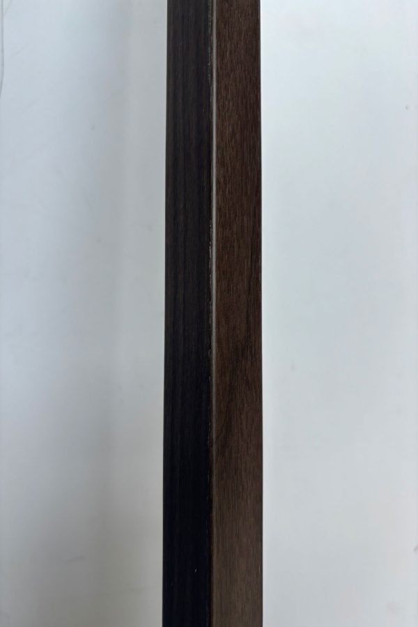 Završna (ugaona) lajsna za zidne letvice 25×25×2900mm – antracit (05137)