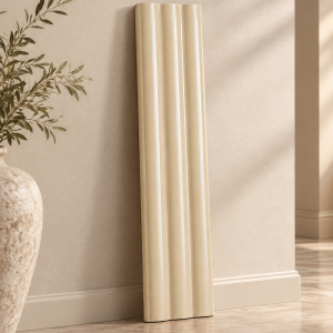 PVC zidna letvica u dekoru kože 05381 – krem, 290 cm PVC zidna letvica u dekoru kože 05381 – krem, 290 cm